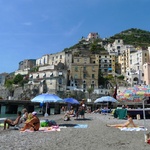 Small free beach