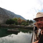Kotor old town walls