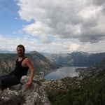 Posing like the man in Lonely planet
