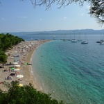 Zlatni Rat Beach from above