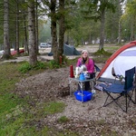 Our little spot by the lake