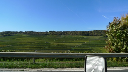 Very pretty vineyards on every hill