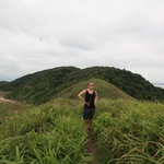 Trekking across the island