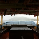 The return journey to Paranagua was rather rough!