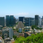 The view of Rio from the top of the Santa Teresa Tram