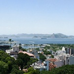 The view of Rio from the top of the Santa Teresa Tram