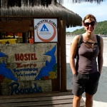Outside Hostel Zorro
