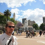 Hanging in Mayor Plaza