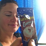 Me in a coffee packet
