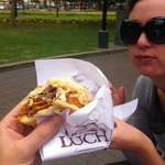 Tastiest sammy ever in Lima.