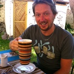 Tom has the biggest coffee in the world. Which was actually pretty tasty too!