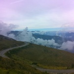 On the windy road towards Cusco