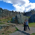 Exploring Sacsayhuaman (Sexy Woman)