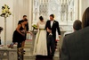 Time to exit the chapel to the classic wedding march