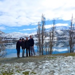 A beautiful view over Lake Hayes