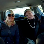 The back seat drivers - Jo and Gini