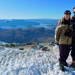 The view from the top of Treble Cone was incredible
