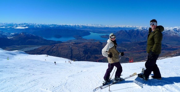 About to descend Treble Cone