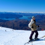 About to descend Treble Cone