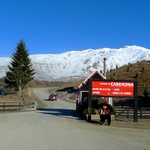 The entrance to Cardrona Ski Field