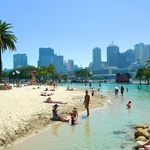 Southbank beach