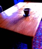 This weekend we decided to resurrect an old family table that has been through the wars. The result is most pleasing!