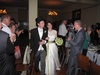 Mr & Mrs Peck! - let the drinks flow and the party begins...