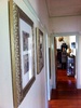 Our beautiful wedding photos, framed in gorgeous frames get hung.