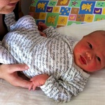 First nappy change at home