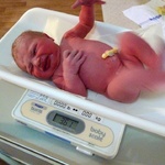 3.61kg and a real wriggler