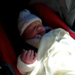 In the car on the way home