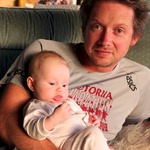 Hanging with a tired Dad