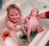 Two in the bath.