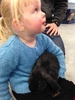 After some shopping we popped into the pet shop and olive really wanted a hold of the lopsy bunny. She was so gentle and loved holding it.