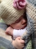 Beautiful sleeping Iris. I've taken to rocking her to sleep in the afternoons to help with the chaos called dinner time.
